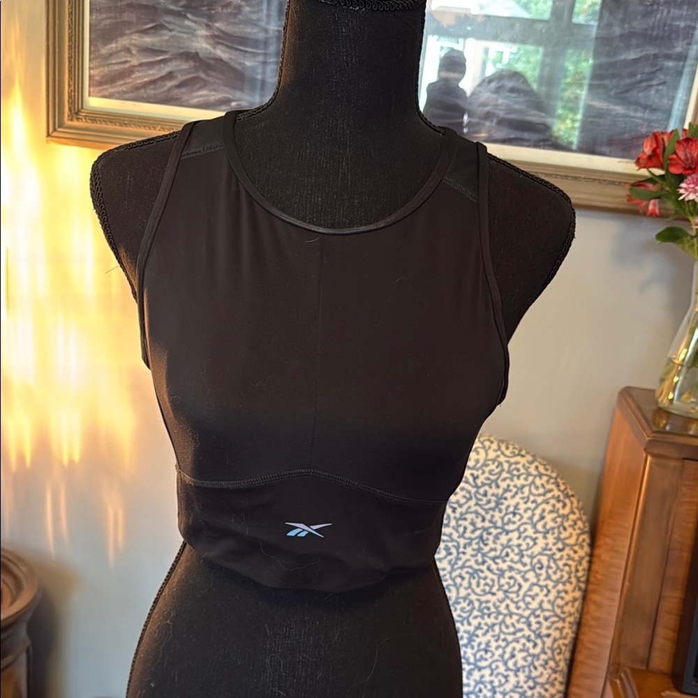 Black Reebok Athletic Tank Top